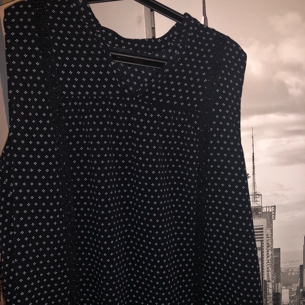 Black dressy tank top